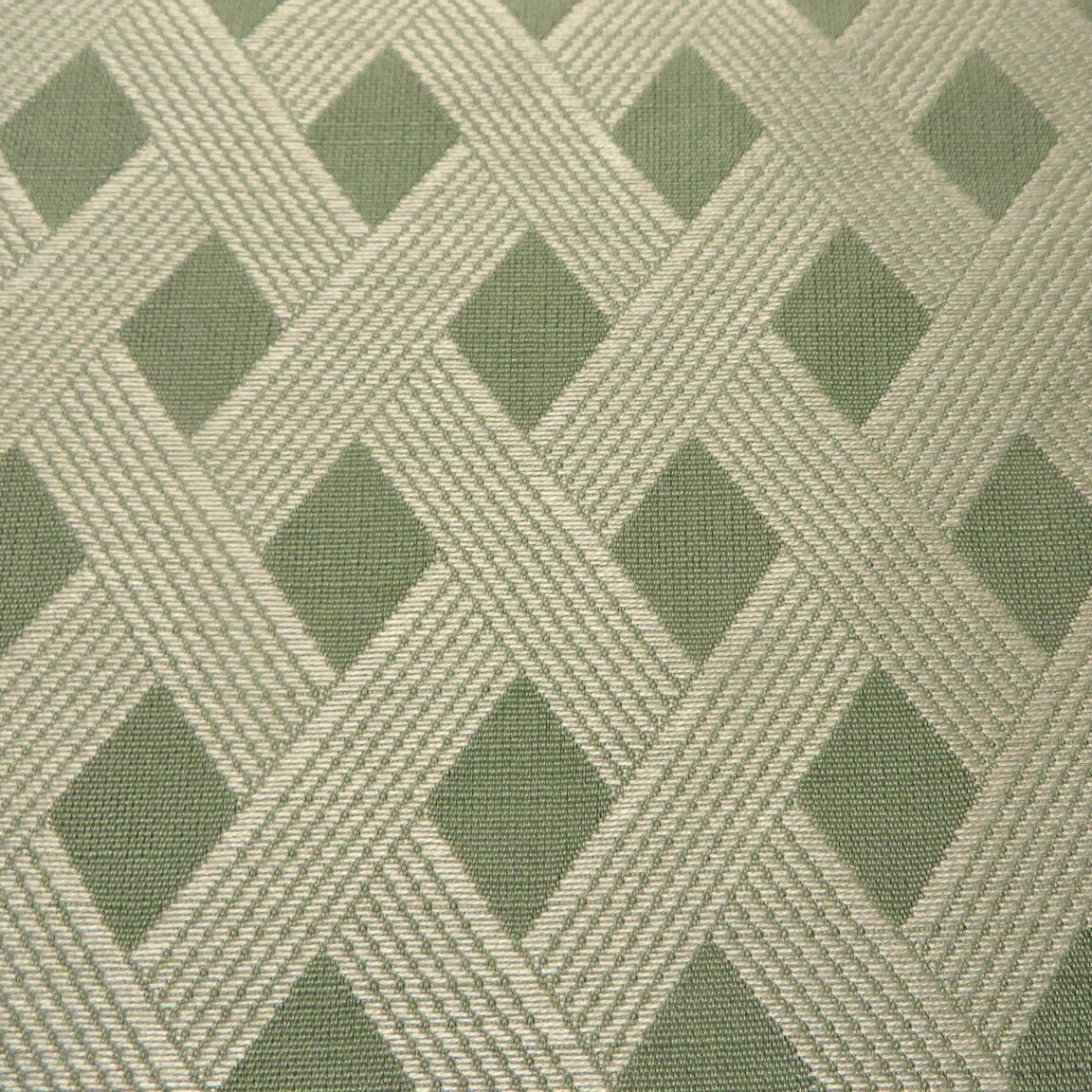 2.25 yds Rare Brunschwig &amp; Fils Spring Green Woven Lattice Dual Purpose Fabric
