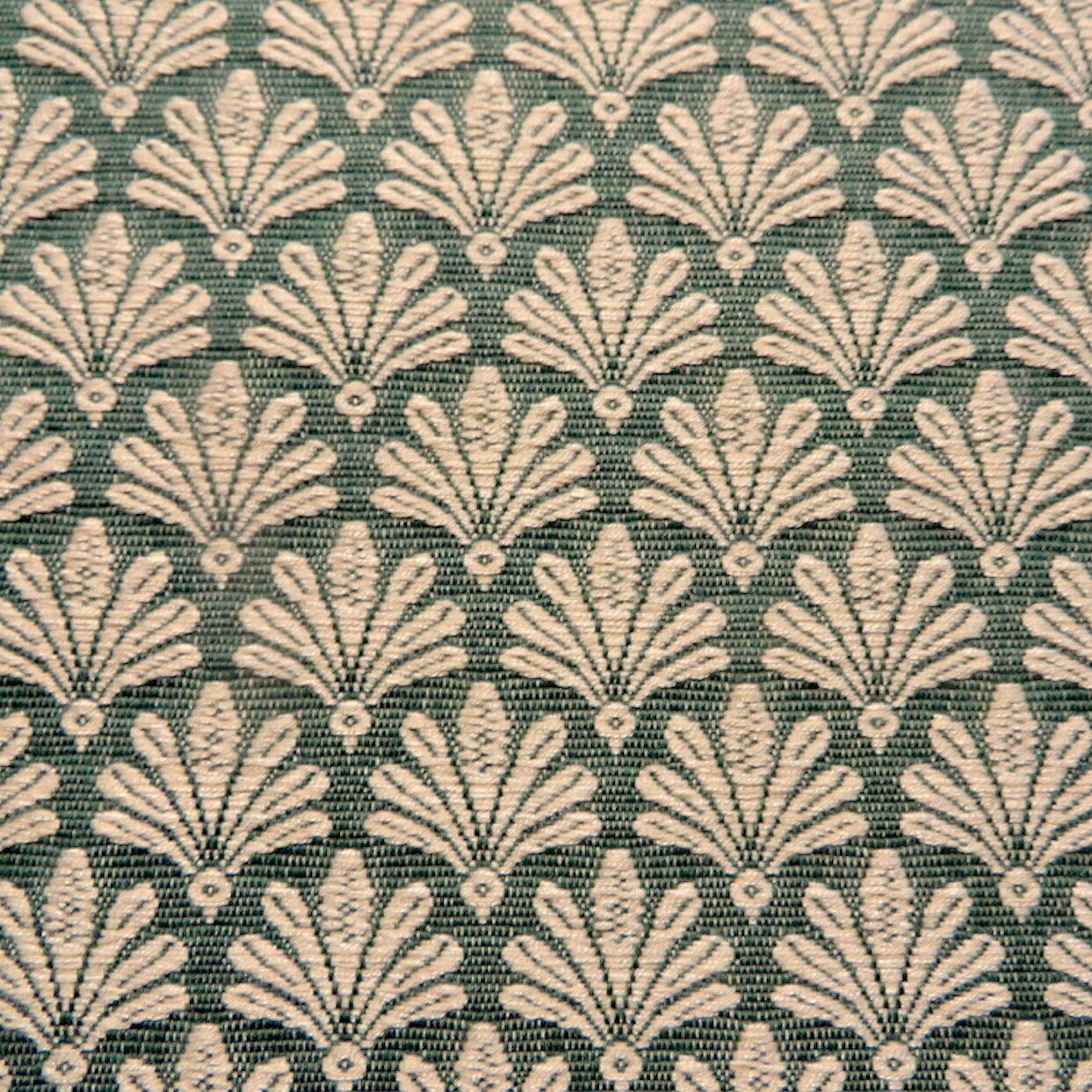 6 yds Scalamandré Pacquin Small Scale Embroidered Jacquard Upholstery Fabric