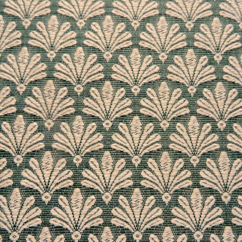 6 yds Scalamandré Pacquin Small Scale Embroidered Jacquard Upholstery Fabric