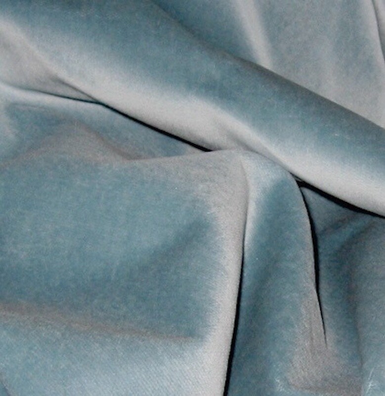 1.25 yards Soft Powder Blue Beacon HIll Velvet Multipurpose Fabric