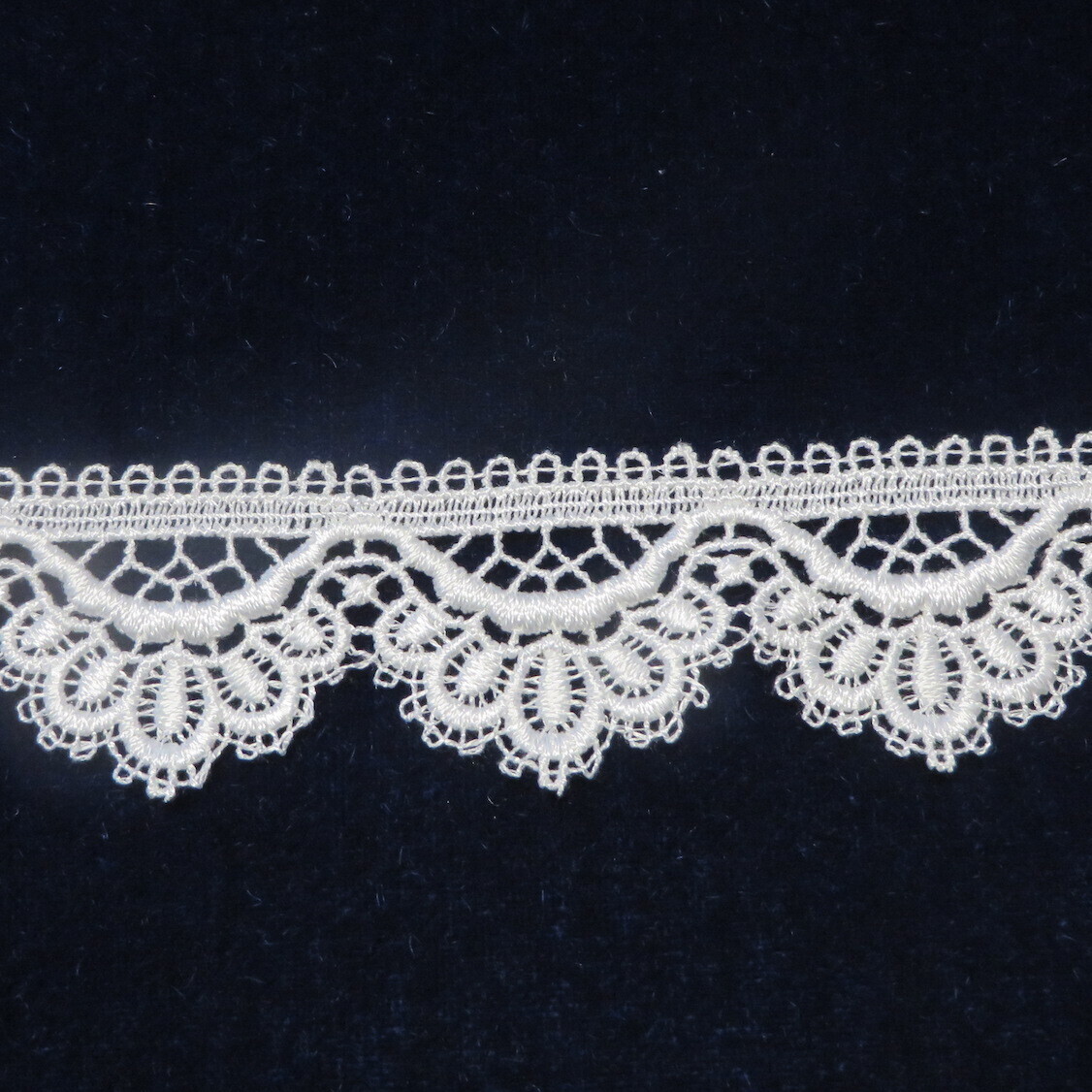 10 yds  Exquisite Scalloped White Lace Edging for Decor, Fashion, Crafts