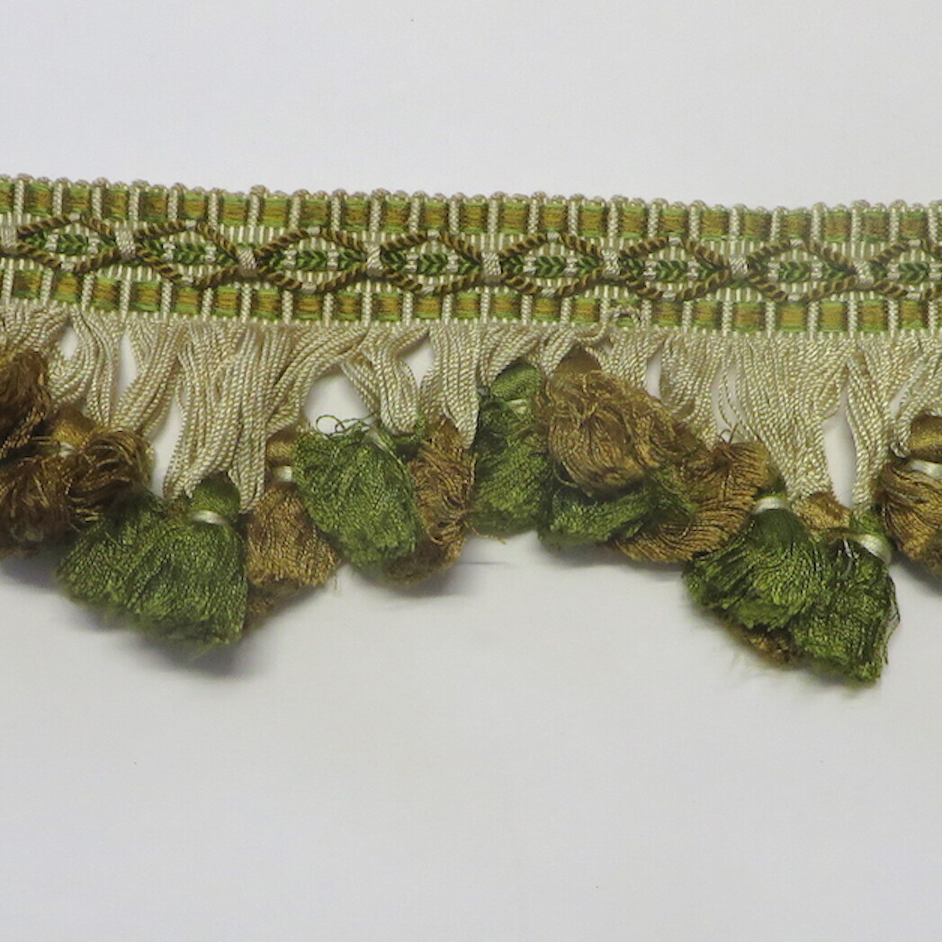 Lot of 5.8 yards Scalamandre Scalloped Tassel Fringe