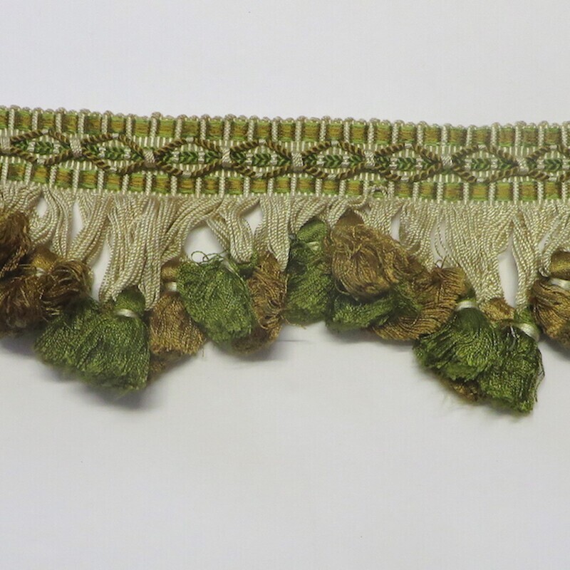 Lot of 5.8 yards Scalamandre Scalloped Tassel Fringe