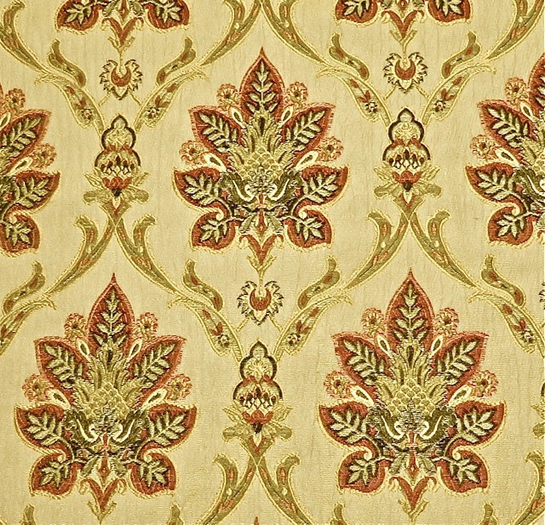 Special Purchase: 5.75 yds Victorian Embroidery Look Pocket Woven Tapestry