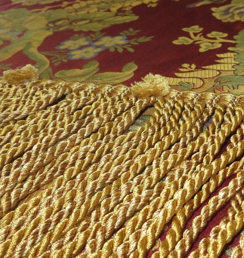 Sexy 8.5 inches Long Gold Bullion Fringe Trim for Home Decor and Crafts