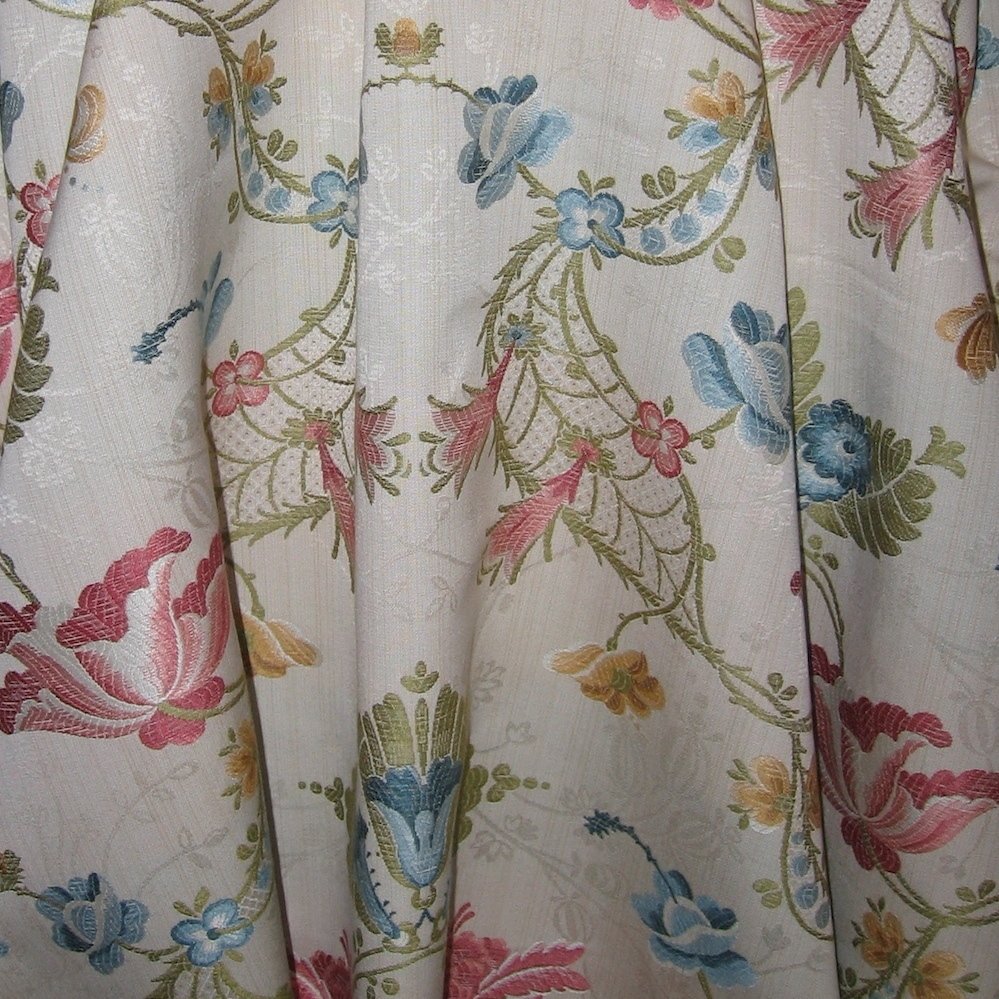 6 2/3 yds Breathtaking Belle Epoque Ritz Paris Italian Lampas Uphosltery Fabric
