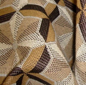 8 yards Heavy Clarence House Geometric Pinwheel Epingle Upholstery Fabric