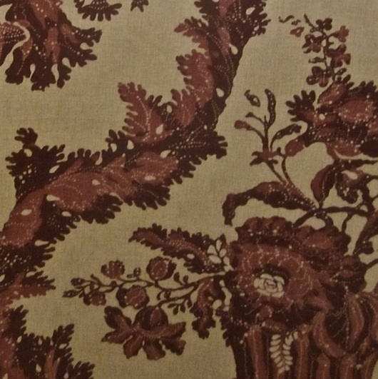 Lee Jofa Linen Batik Print Drapery/Upholstery Fabric from England