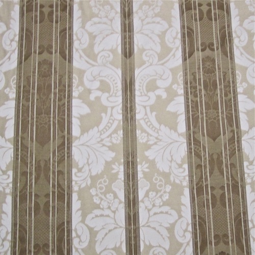 12.75 yds Schumacher Federal Damask Stripe Dual Purpose Drapery Fabric
