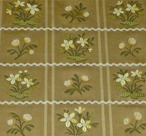 2 yds Brunschwig &amp; Fils Italian Woven Gold Chateau de Grancy Home Decor Fabric
