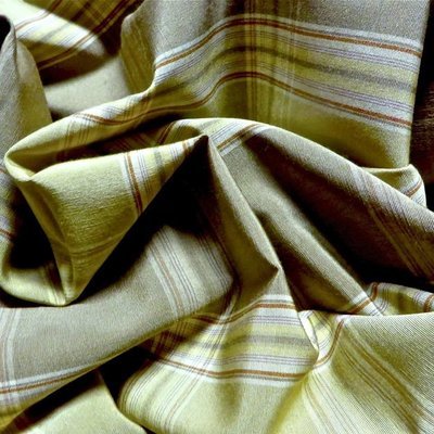 Best Buy! 7 3/8 yds Plaid Woven Cotton Taffeta in Arts &amp; Crafts Era Earth Colors