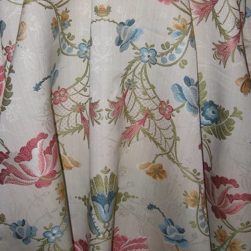 6 2/3 yds Breathtaking Belle Epoque Ritz Paris Italian Lampas Uphosltery Fabric