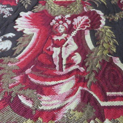 4 5/8 yds Sumptuous Brunschwig &amp; Fils Rajah Lampas Style Upholstery Fabric