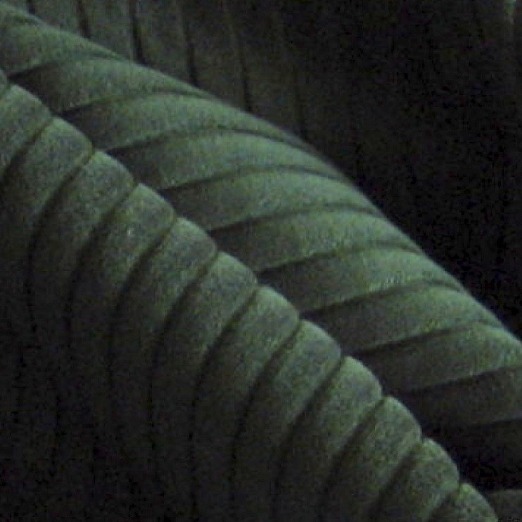 8 yards Thick Rich Dark Hunter Green Ribbed Italian Velvet Upholstery Fabric