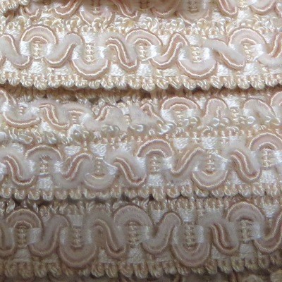 Special Purchase: Clarence House Beige &amp; White Chenille Accented Gimp