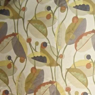 3.25 yds New Vintage Retro &quot;Futura&quot;* 126&quot;w* Silky Multipurpose Print Fabric