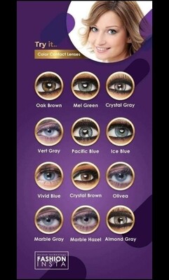 عدسات العين من فاشونيستا بألوانها المختلفة