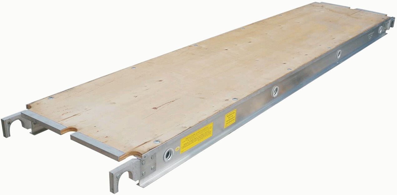 7'L X 19"W HOOK ON DECK (ALUM/PLYWOOD)