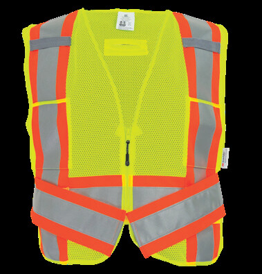 CLASS 2 HIGH VISIBILITY MESH VEST