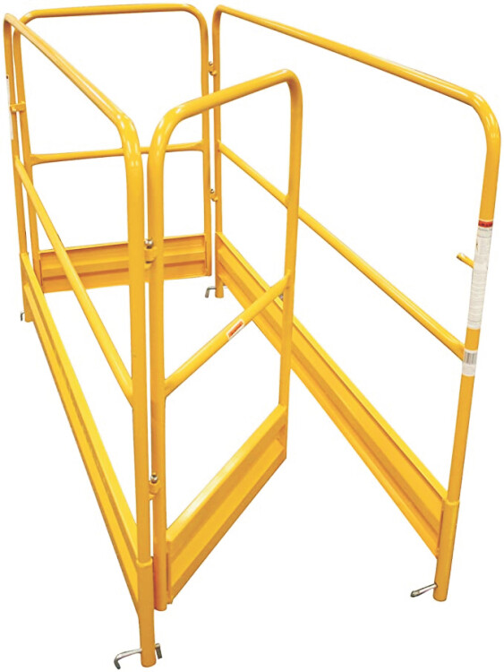 GUARD RAIL SYSTEM FOR BAKER SCAFFOLD