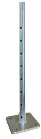 EXTENSION LEG BASE PLATE, 24"