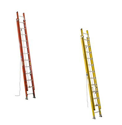 FIBERGLASS EXTENSION LADDERS