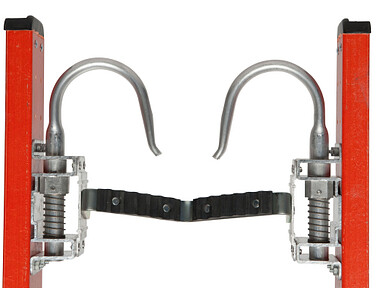 WERNER CABLE HOOK AND V-RUNG ASSEMBLY - 92-89