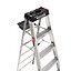 8' WERNER STEPLADDER, 300LB, IA,