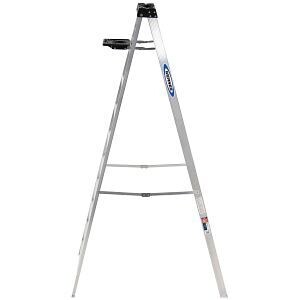 10' WERNER ALUMINUM STEPLADDER, 300LBS, IA - 310
