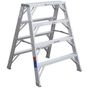 4' WERNER PORTABLE WORK STAND, 300LB (PER SIDE), IA - TW374-30