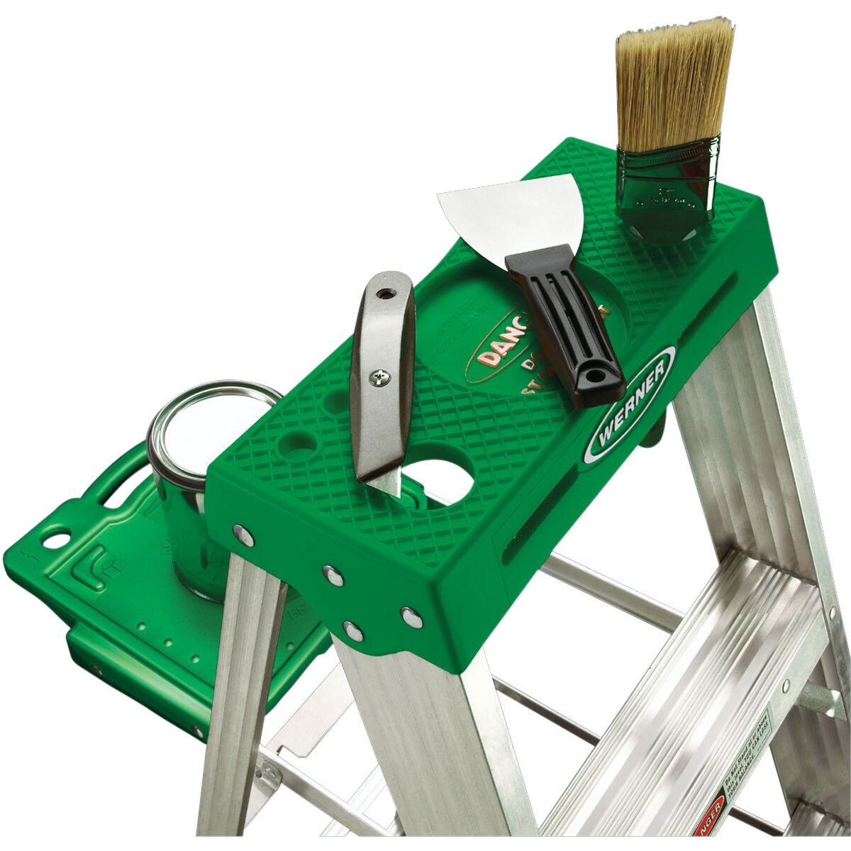 5' WERNER STEPLADDER, 225 LBS, TYPE II  -  355
