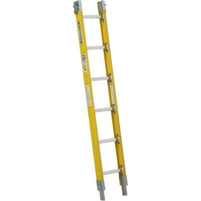 6' WERNER FIBERGLASS PARALLEL SECTIONAL LADDER, 250LBS, TYPE I - S7706-1