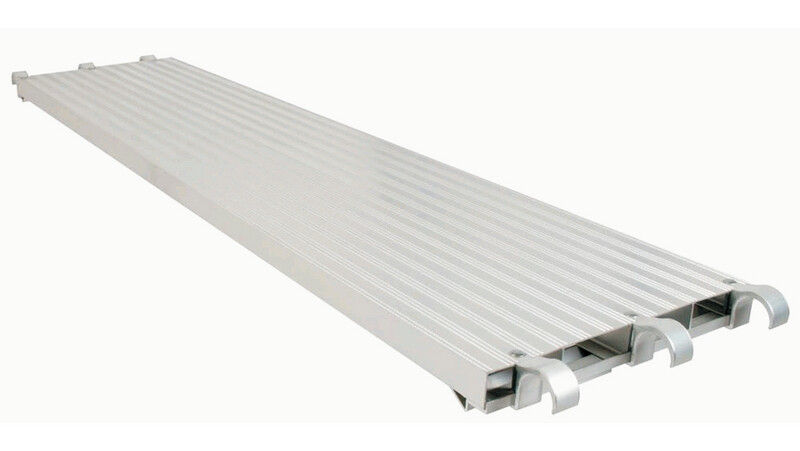 ALUMINUM HOOK-ON SCAFFOLD DECK