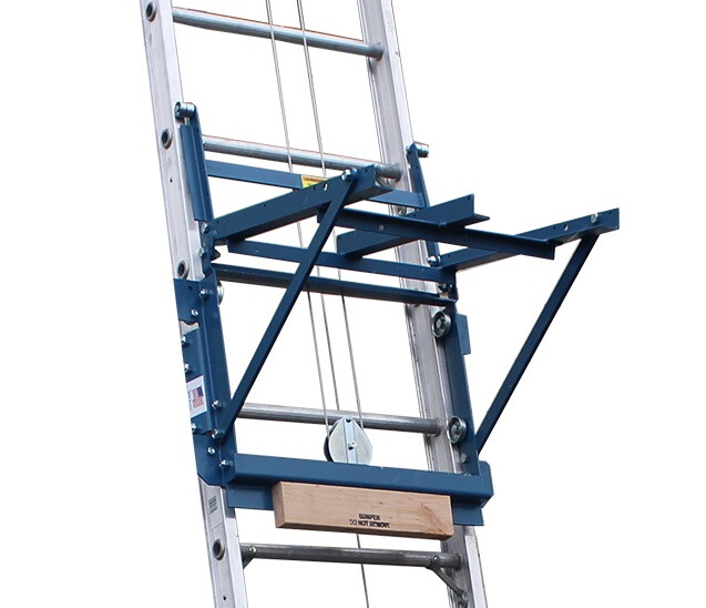 PLATFORM & TOP SHEAVE WITH BRACKET ASSEMBLY