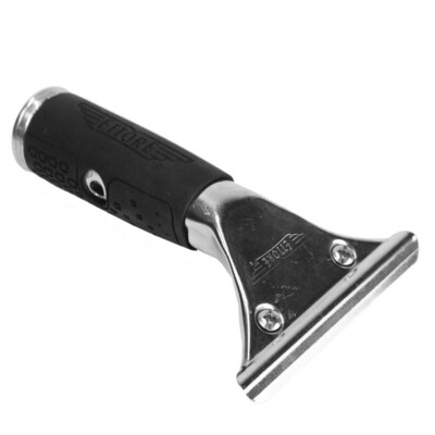 ETTORE MASTER STAINLESS STEEL HANDLE W/ RUBBER GRIP