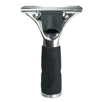 ETTORE SQUEEGEE HANDLE, MASTER STAINLESS STEEL QUICK RELEASE, WITH GRIP