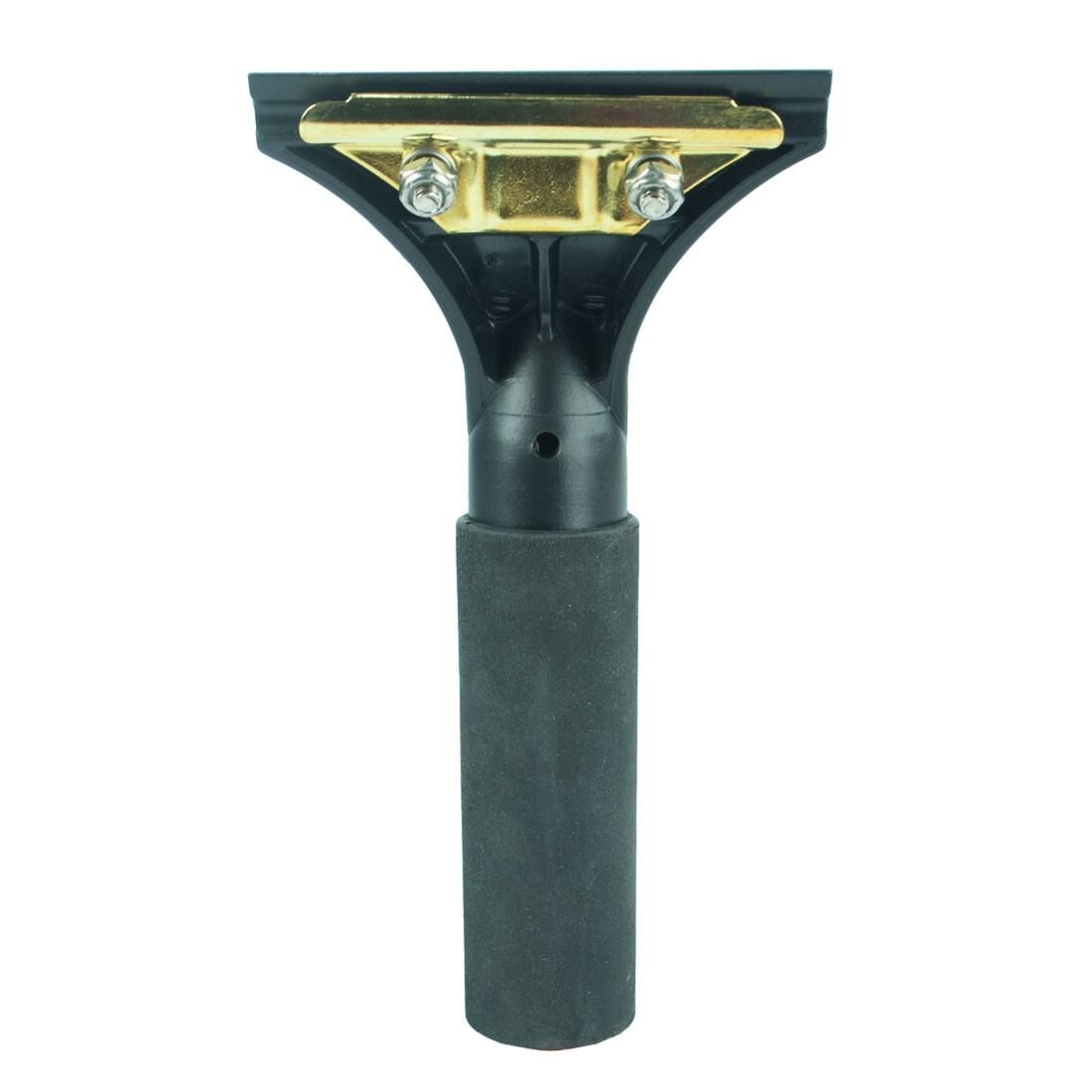 ETTORE SQUEEGEE HANDLE, LEDGE-EZE, BRASS