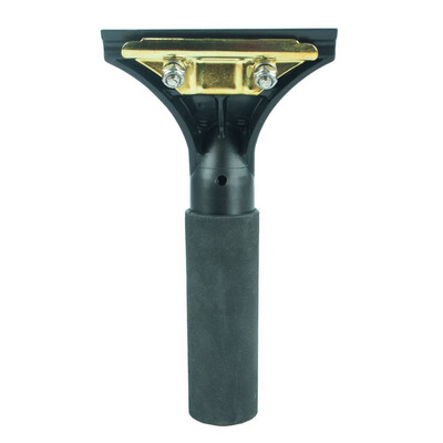 ETTORE SQUEEGEE HANDLE, LEDGE-EZE, BRASS