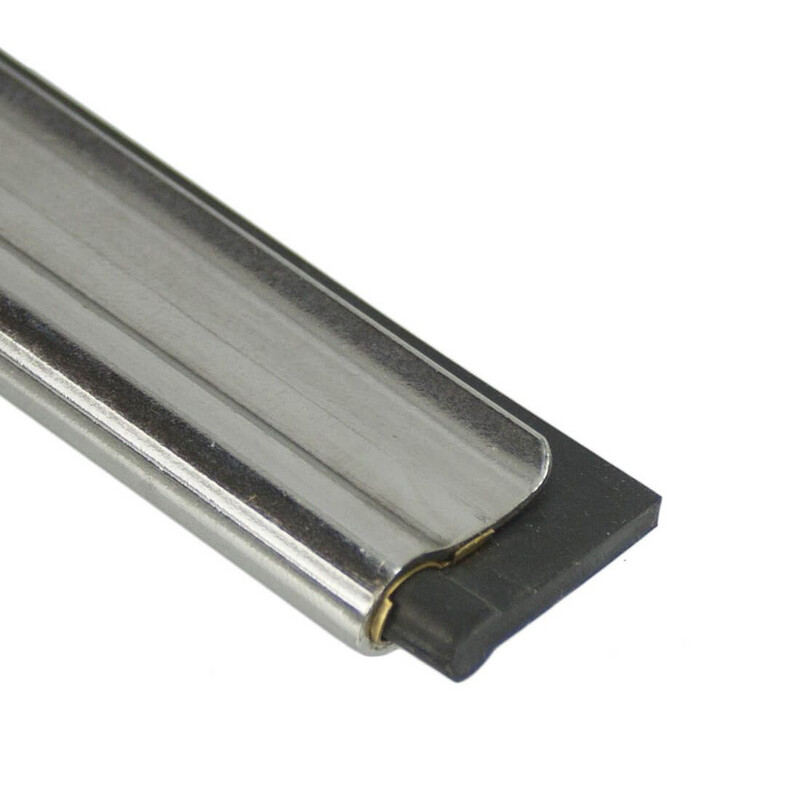 ETTORE MASTER STAINLESS STEEL CLIPPED CHANNEL WITH RUBBER