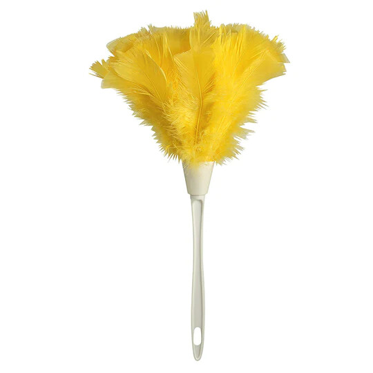 ETTORE TURKEY FEATHER DUSTER, 14"