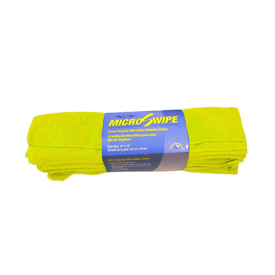 ETTORE MICROSWIPE ALL-PURPOSE MICROFIBER CLOTH, 14" X 14"