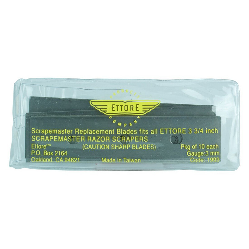 ETTORE SCRAPEMASTER REPLACEMENT CARBON BLADES, 4"