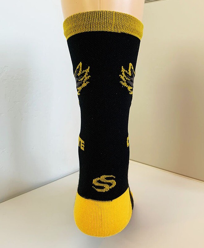 OG Logo Sock: Black & Yellow