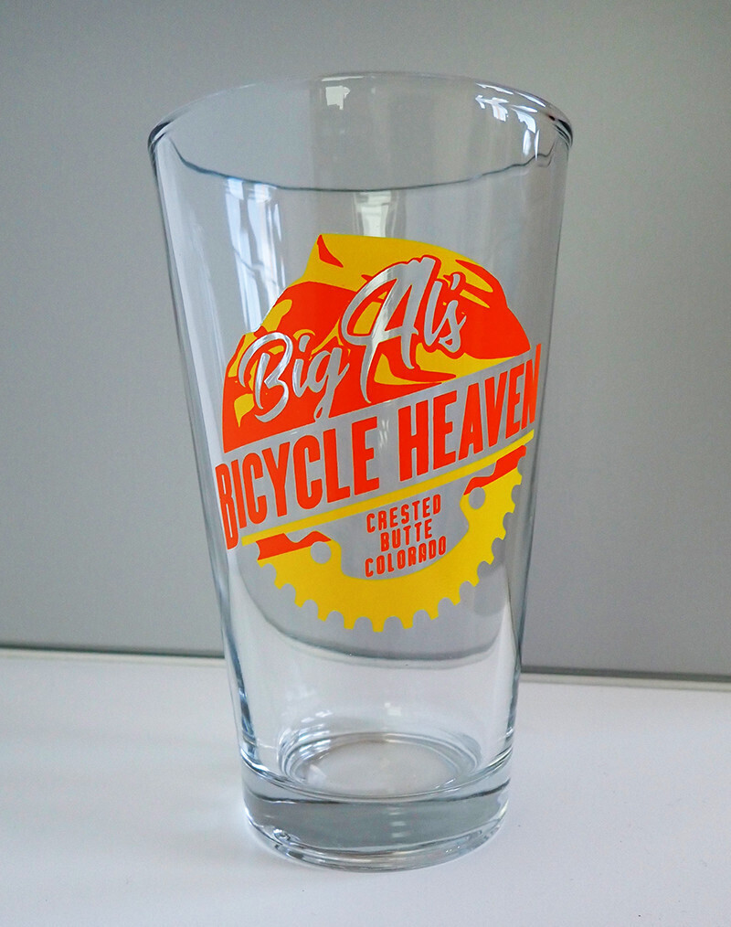 Big Al&#39;s Pint Glass Chainring Design
