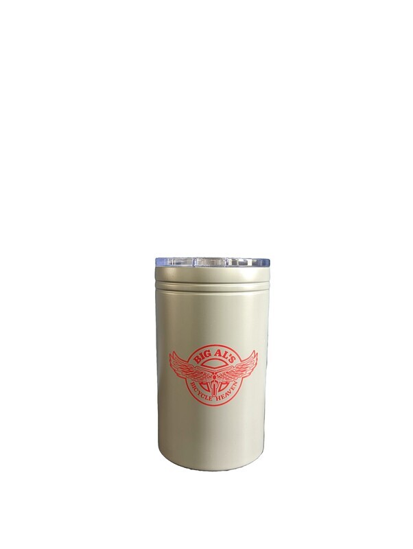 Big Al's Sherpa Tumbler and Insulator Grey / Red