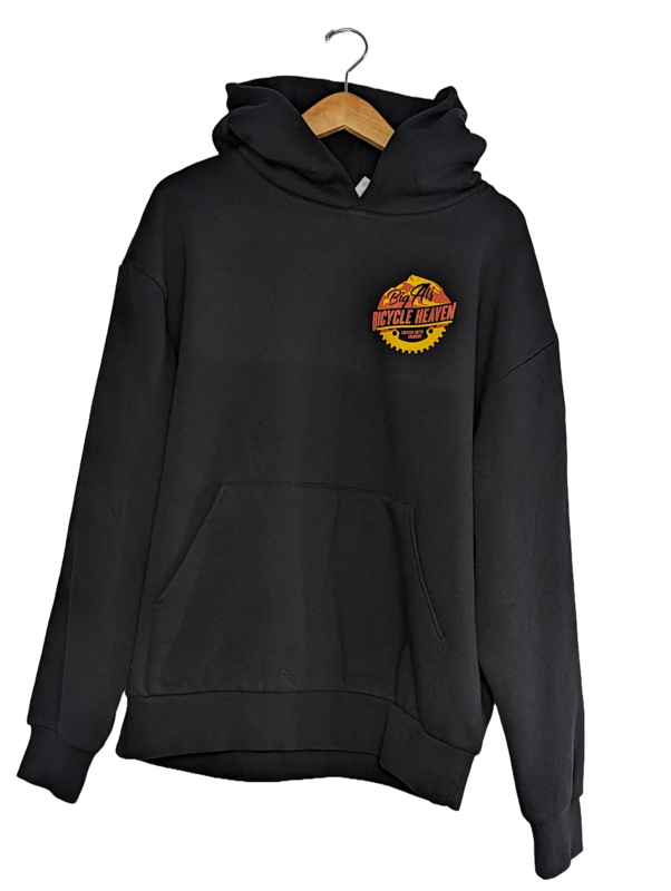 Big Al&#39;s Chainring Logo Black Hoodie
