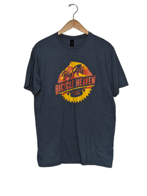 Big Al&#39;s Indigo Chainring Design Tee
