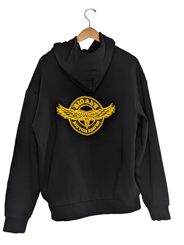 Big Al's Chainring Logo Black Hoodie