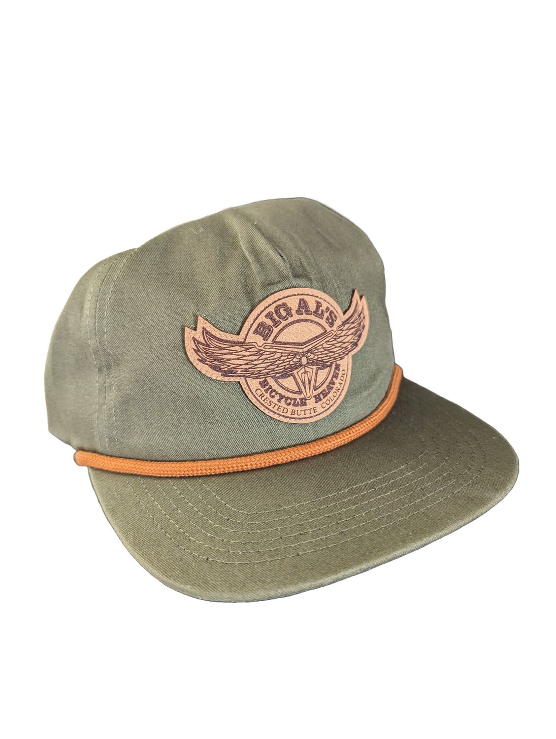 Wilson 5 Panel Hat Olive