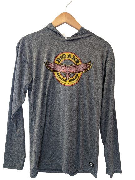 Adult OG Logo Sun Shirt Grey